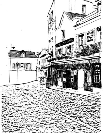 dessin Montmartre