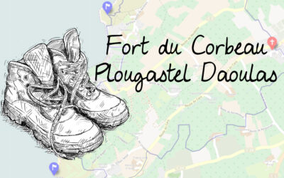 Randonnée Fort du corbeau à Plougastel Daoulas